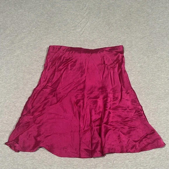 NWT hot pink ZARA skirt. Size Large. - Picture 3 of 4